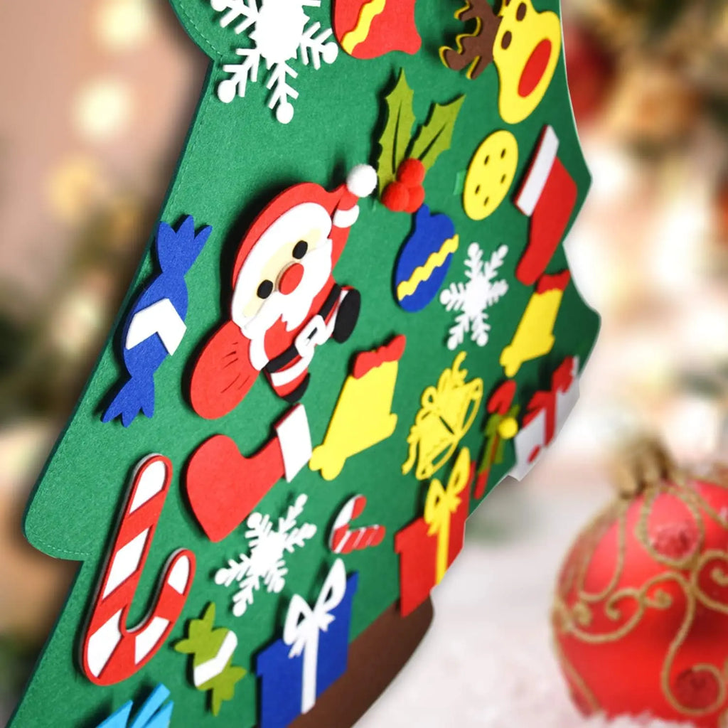 DIY Felt Christmas Tree Ornament Kit – Kids Holiday Craft Holiday Craft Kit Babs