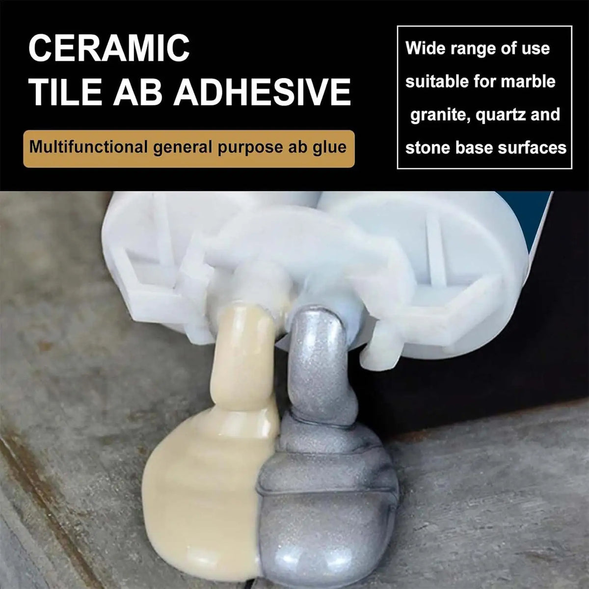 50ml Ceramic Tile & Bathtub Glaze Repair Paste | Seamless Fix Tile Repair Paste Babs