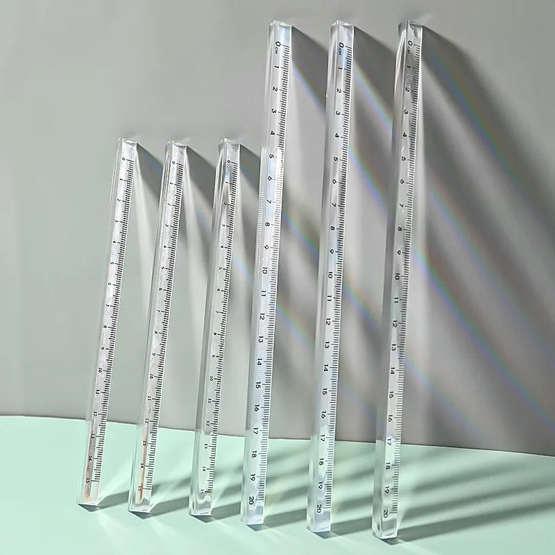 Transparent Triangular Scale Ruler – Drafting & Drawing Template Triangular Scale Ruler Babs
