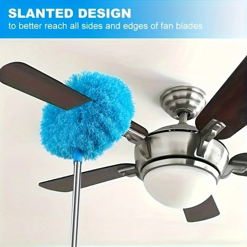 Microfiber Telescopic Duster – Washable, Reusable, Extendable Telescopic Duster Babs