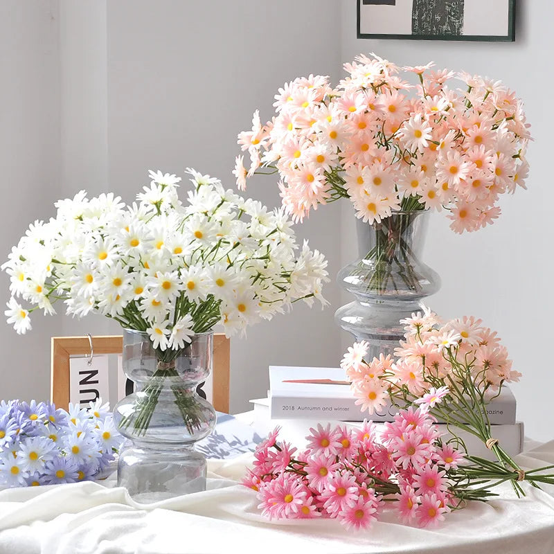 Silk Chrysanthemum Artificial Flowers – Wedding & Home Decor Artificial Silk Flowers Babs