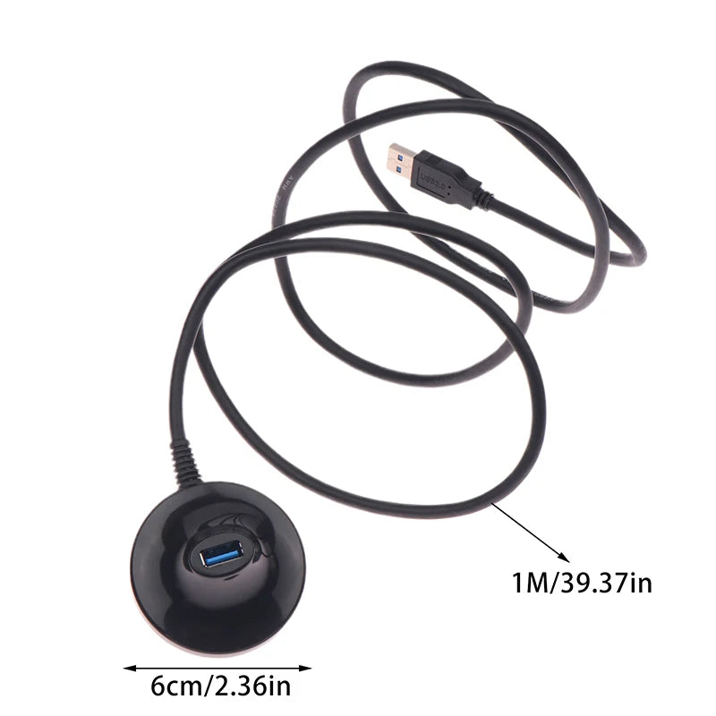 1M USB 3.0 Extension Cable Male to Female – Fast & Reliable USB Extension Cable Babs