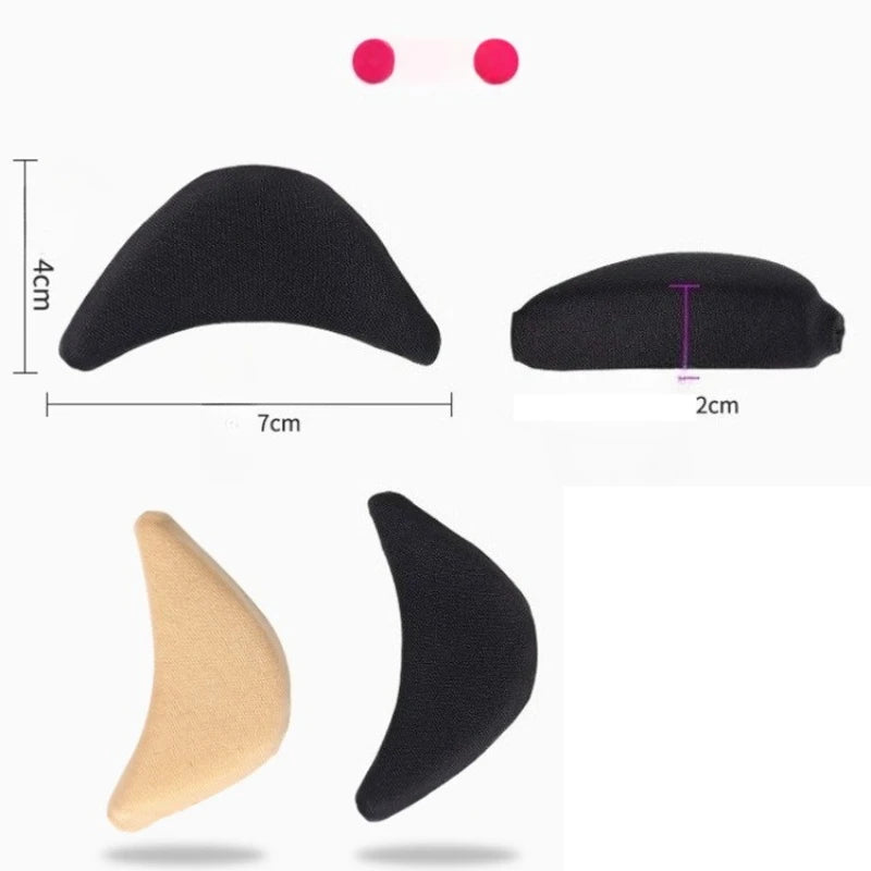 Women's Sponge Shoe Toe Inserts – 5 Pairs, Odor-Resistant Shoe Toe Inserts Babs