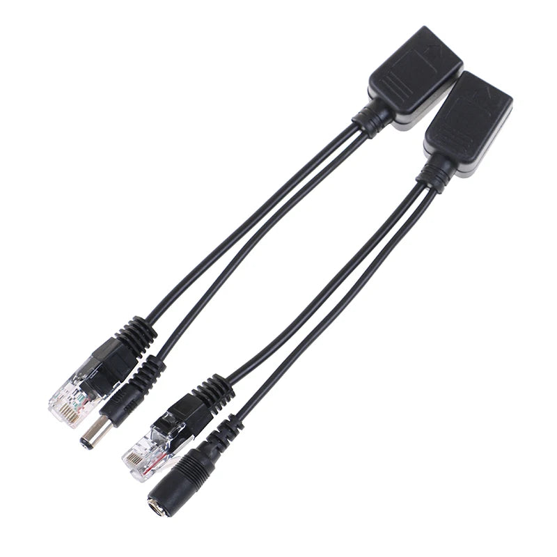 Passive PoE Adapter Kit – RJ45 Splitter & Injector Set PoE Adapter Kit Babs