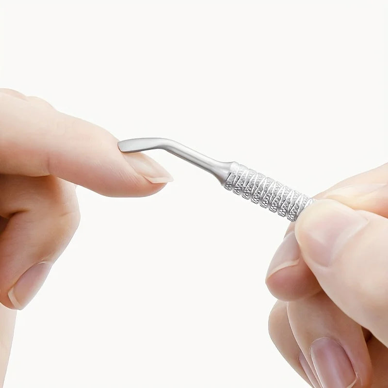 Double-Headed Cuticle Pusher & Remover – Manicure Tool Cuticle Pusher Tool Babs
