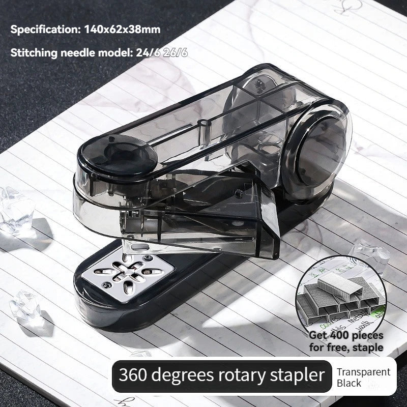 Acrylic Transparent 360° Rotating Stapler – School & Office Rotating Stapler Babs B