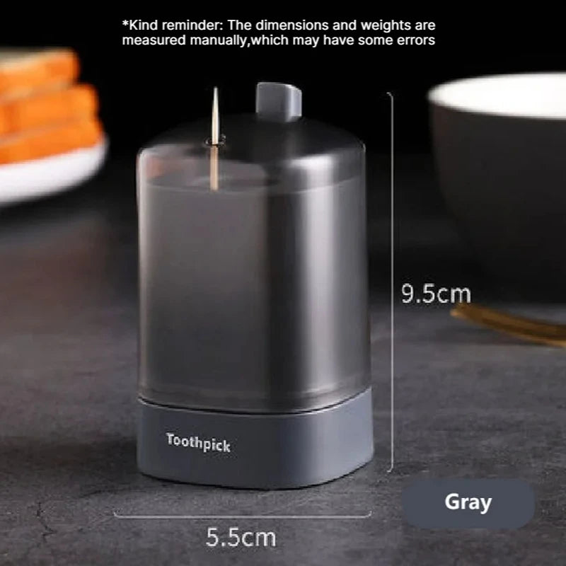 Automatic Pop-Up Toothpick Dispenser Box | Table Decor Toothpick Dispenser Babs
