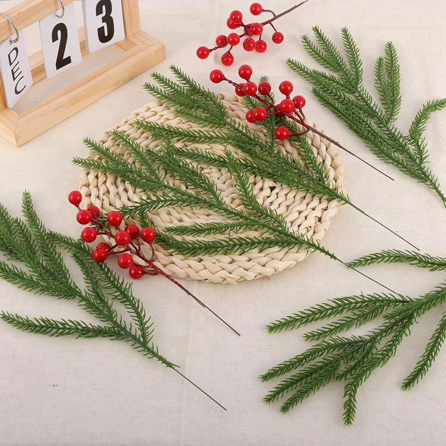Artificial Pine Needle Picks 20/40pc – Wreath & Holiday Decor Artificial Pine Picks Babs
