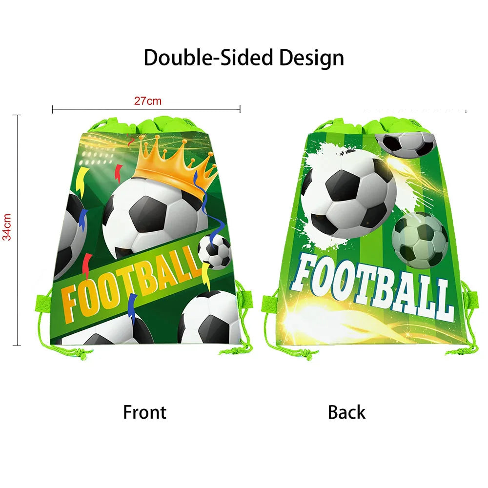Non-Woven Drawstring Party Gift Bags for Boys & Girls