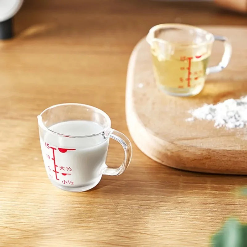 Mini Graduated Plastic Measuring Cup – Drip-Free Spout Kitchen Measuring Cup Babs