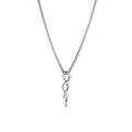 Men's Thorns Pendant Necklace – Hip Hop Minimalist Style Pendant Necklace Babs silvery