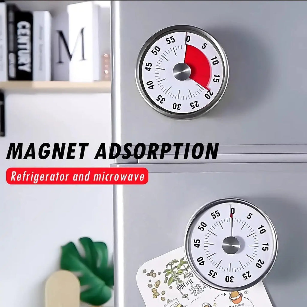 Magnetic Kitchen Timer – Mechanical Visual Countdown Timer Mechanical Kitchen Timer Babs
