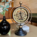 Retro Metal Table Clock – Silent Quartz Luxury Desk Decor Decorative Table Clock Babs 29x43CM