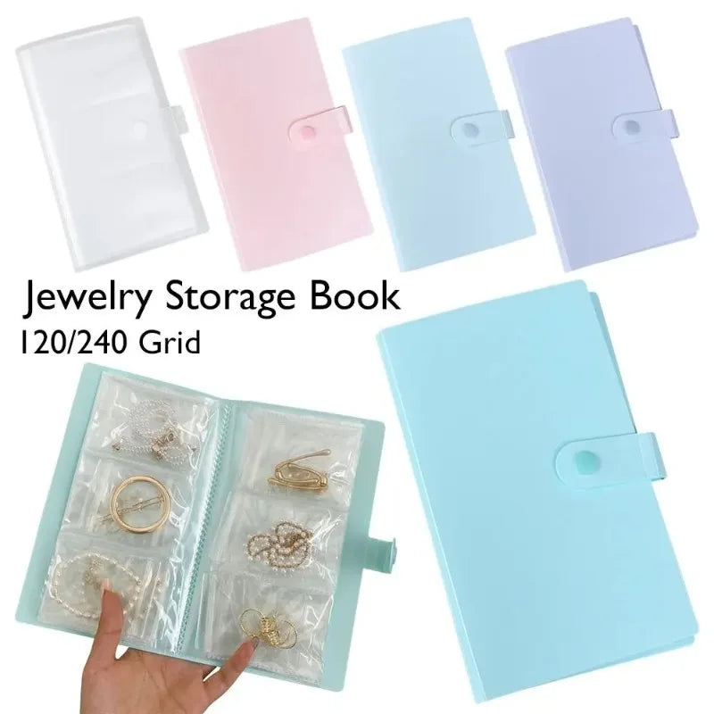 Jewelry Storage Book Organizer – 120/240 Slots, Anti-Tarnish Jewelry Storage Organizer Babs