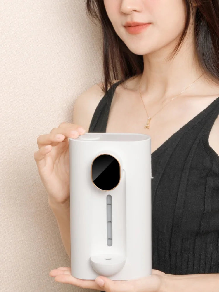 Wall-Mounted Mouthwash Dispenser with 2 Cups | USB-C Rechargeable Mouthwash Dispenser Babs