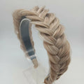 Fishbone Braid Wig Headband | Light Luxury Hair Accessory Braid Wig Headband Babs 8