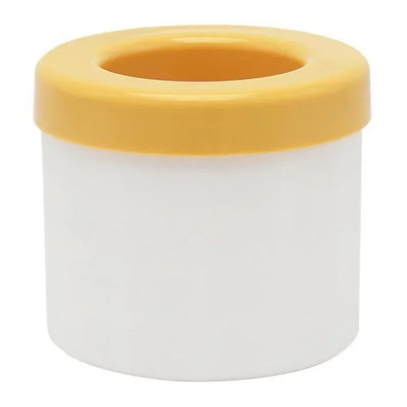 Food Grade Silicone Ice Cube Tray Mold – Multi-Use Creative Design Silicone Ice Mold Babs YELLOW