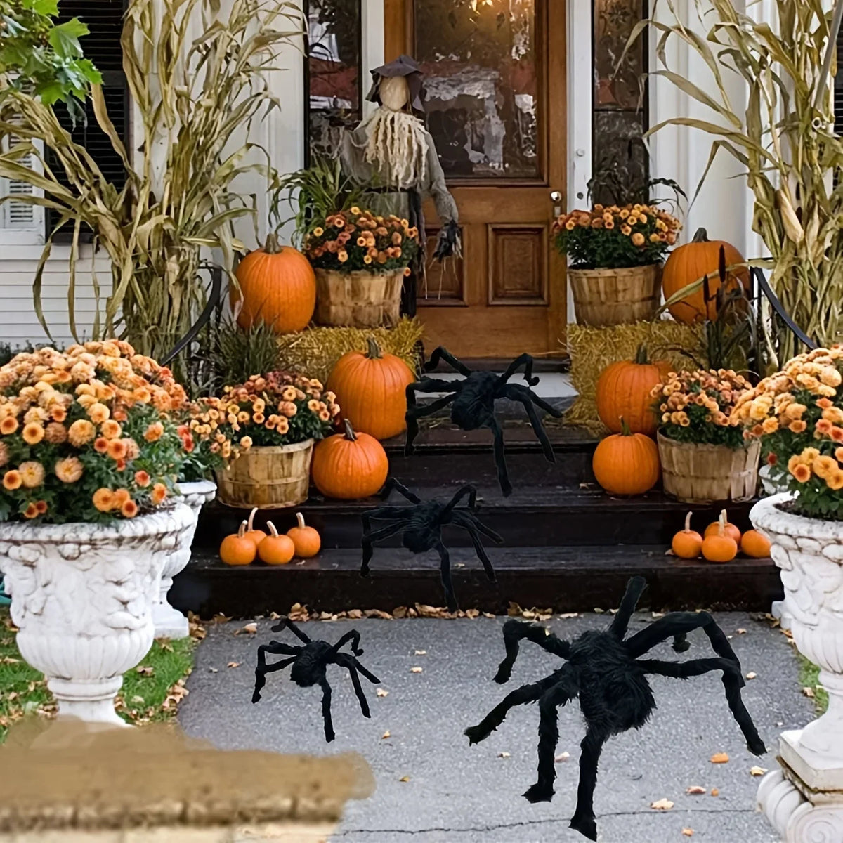 Giant Fake Spider Halloween Decoration – Indoor & Outdoor Halloween Decoration Babs