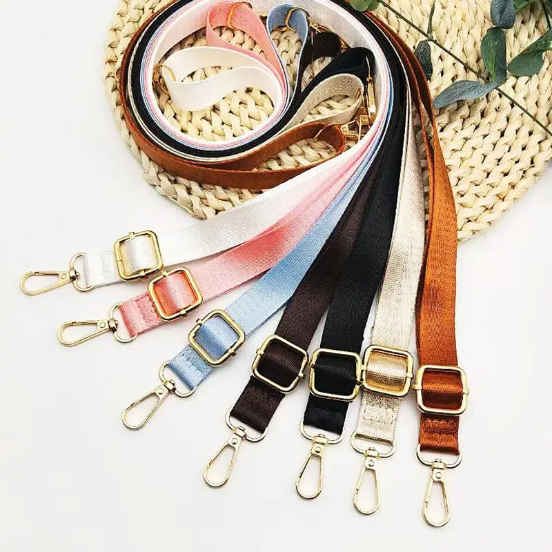 Wide Adjustable Nylon Shoulder Bag Strap – Stylish & Durable Bag Strap Babs