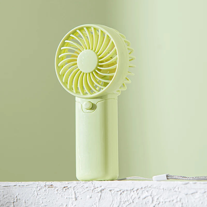 Handheld Mini Fan with Wristband – Portable Battery-Free Desk Fan Handheld Mini Fan Babs