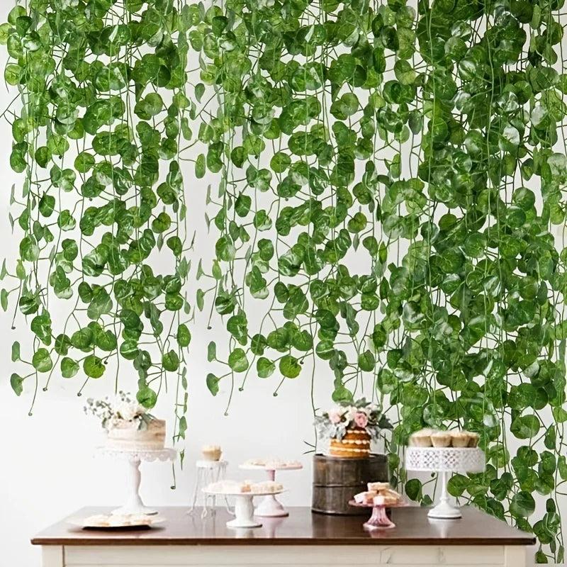 Artificial Silk Leaf Vine for Weddings, Walls & Garden Décor Artificial Leaf Vine Babs