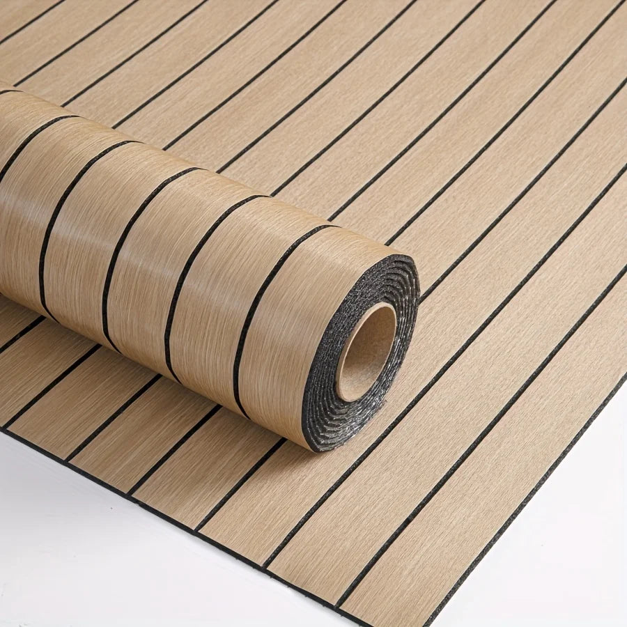3D Striped Peel & Stick Wallpaper – Self-Adhesive Wall Sticker Peel & Stick Wallpaper Babs GSB-1037B-187 40x300cm