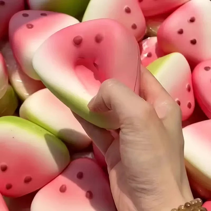 Watermelon Sensory Fidget Squeeze Toys – Kids Party Favors 2/4 Pcs Sensory Squeeze Toy Babs