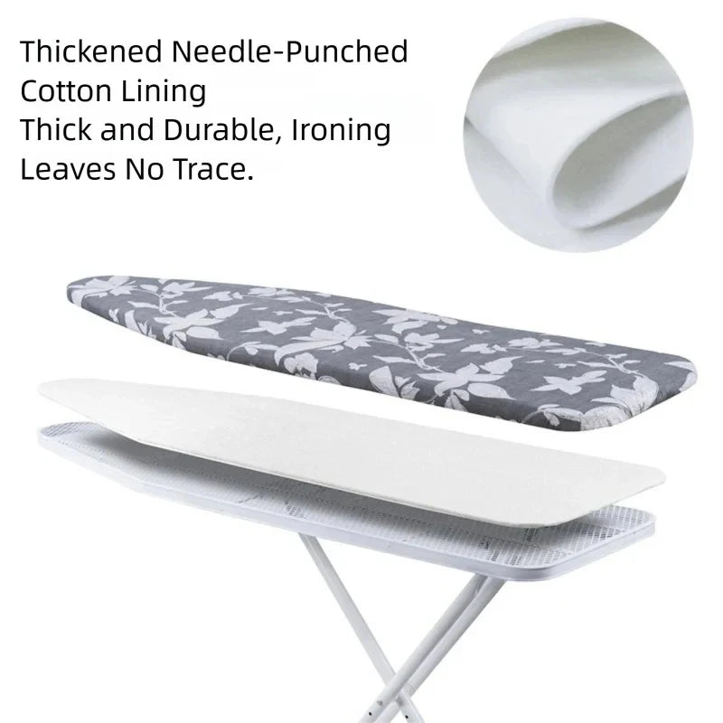 Heavy Duty Ironing Board Cover 140x50cm | Heat Reflective Ironing Board Cover Babs