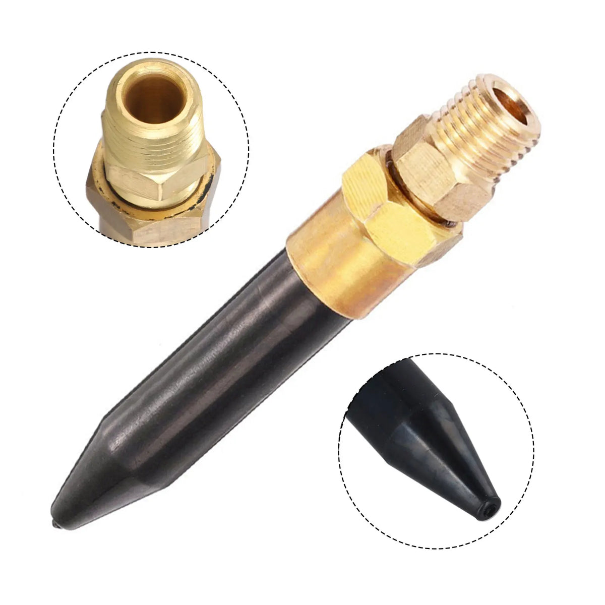 Helium Balloon Inflator Tilt Valve Air Nozzle NPT 1/4 Balloon Inflator Valve Babs