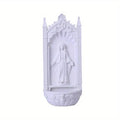 Virgin Mary Holy Water Font Wall Statue | Catholic Home Decor Religious Wall Figurine Babs 1pc