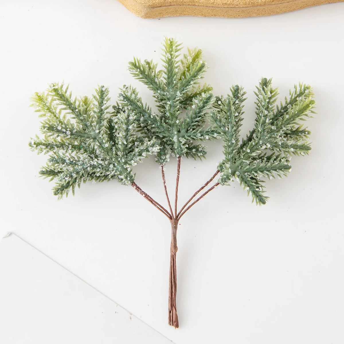 6PCS Artificial Cactus Leaves for DIY Wreaths & Home Decor Artificial Decor Plants Babs green