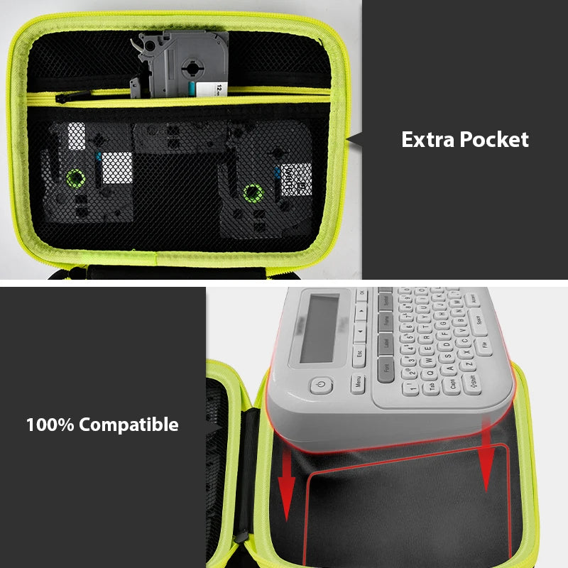 Carrying Case for Brother P-Touch PTD220 D210 Label Maker Label Maker Case Babs