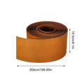 Tall Metal Steel Garden Border Lawn Edging – Weather Resistant Garden Lawn Edging Babs 15.5cmx5m