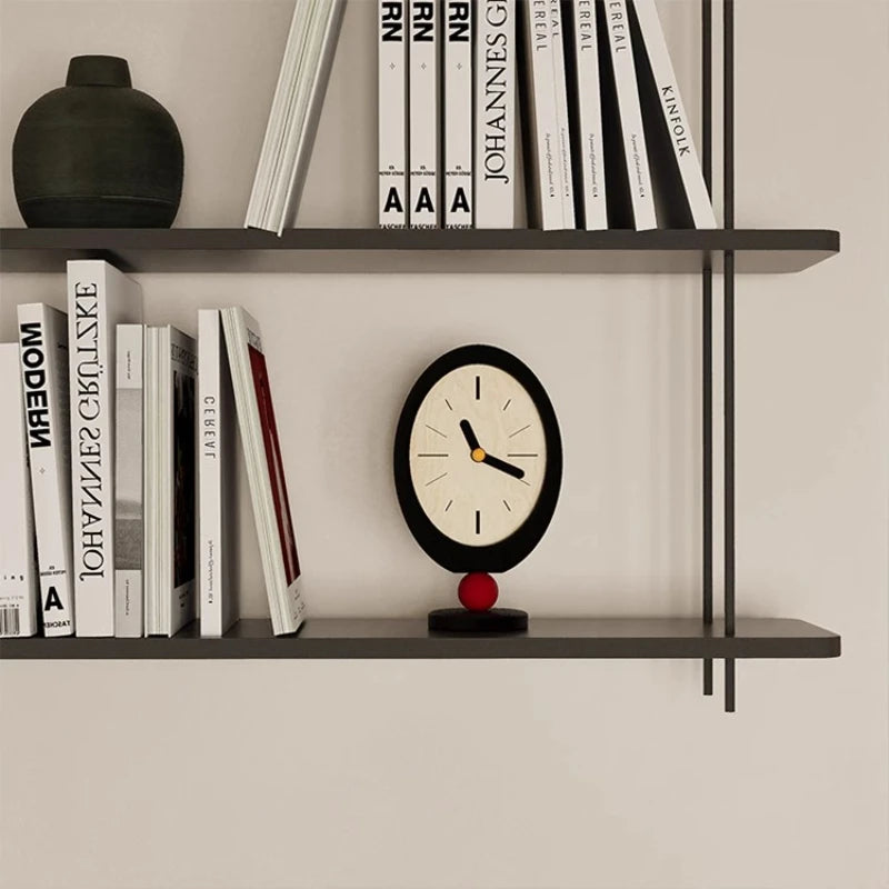 Wooden Silent Desk Clock | Nordic Style Home Décor Wooden Desk Clock Babs
