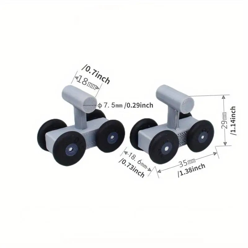 Parrot Roller Skates Toy – Bird Training Skill Prop Bird Training Toy Babs 1pair