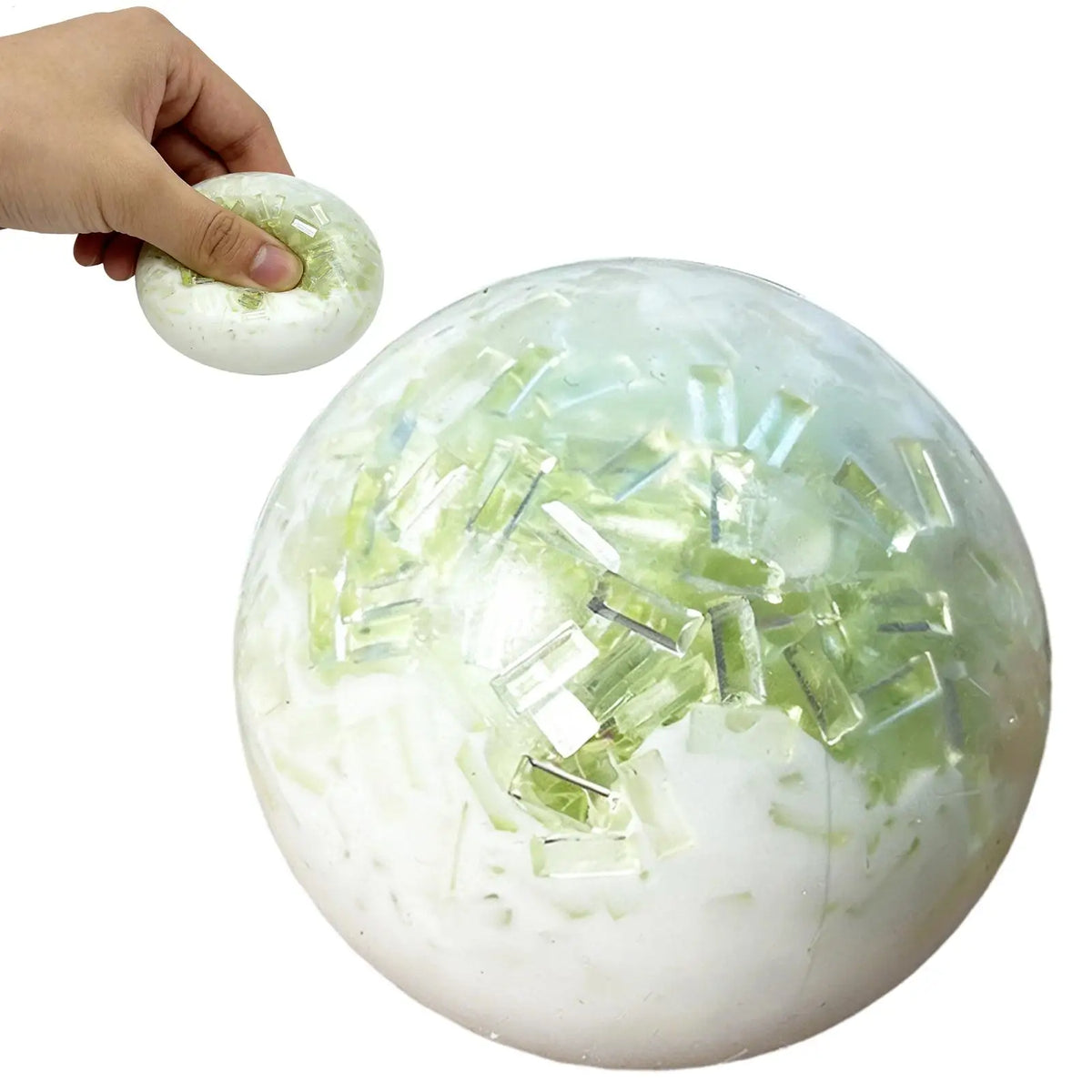 Crunchy Crystal Ice Squeeze Ball – Sensory Fidget Toy | TPR Sensory Fidget Toy Babs