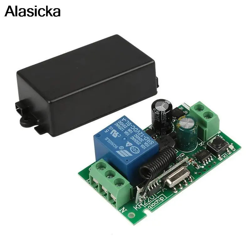 433MHz Wireless Relay Switch Module 1CH – AC 85-250V Universal Wireless Relay Module Babs