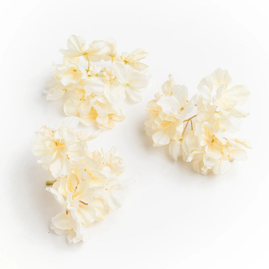 Silk Hydrangea Artificial Flowers for Wedding & Home Decor Artificial Silk Flowers Babs Color 4 5 pcs
