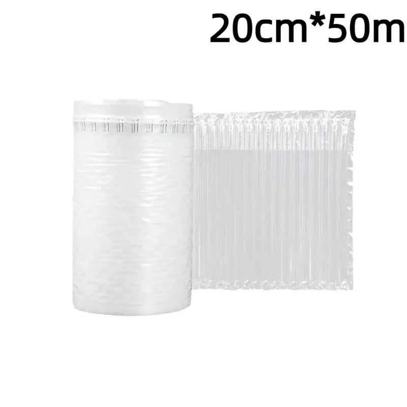 50M Inflatable Air Column Roll – Shockproof Packaging Wrap Inflatable Packaging Wrap Babs Transparent A