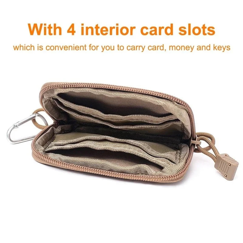 Tactical Waterproof Wallet Card Key Holder Waist Bag Tactical Waist Wallet Babs