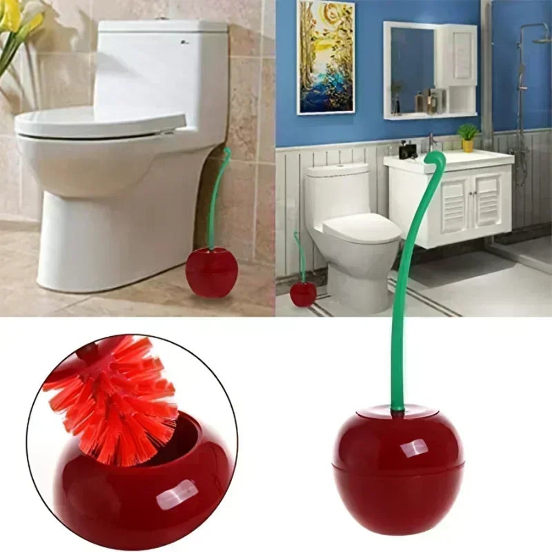 Toilet Brush with Base | Thick Bristles for Deep Cleaning Toilet Brush Set Babs