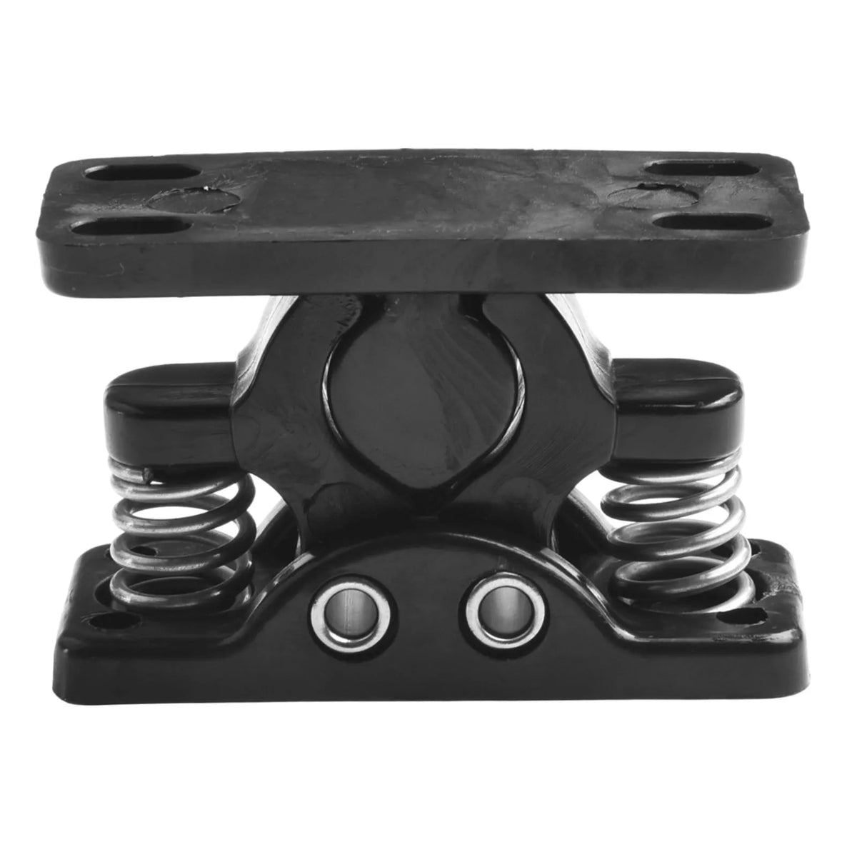 Double Roller Spring Loaded Door Catch for RV Camper Boat Door Catch Latch Babs Black