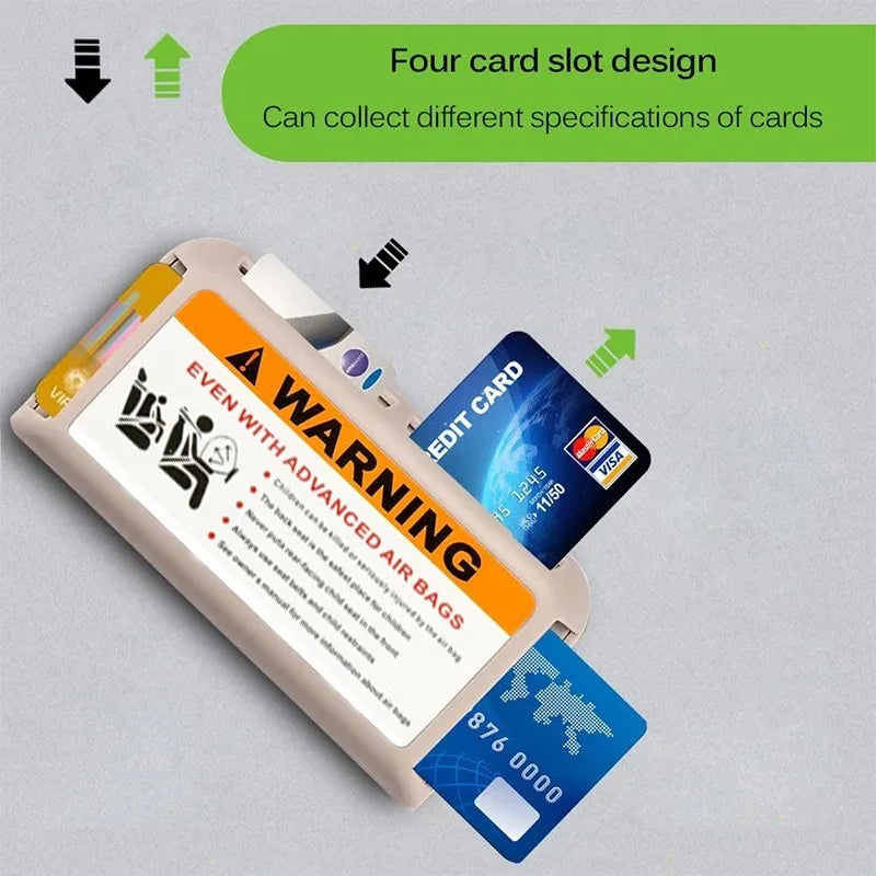 Car Sun Visor Card Clip Organizer & Parking Card Holder Car Visor Organizer Babs