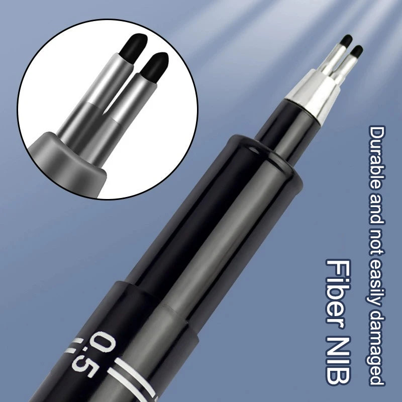 Double-Line Gel Pen 0.1/0.3/0.5mm – Art, Design & Notes Double-Line Gel Pen Babs
