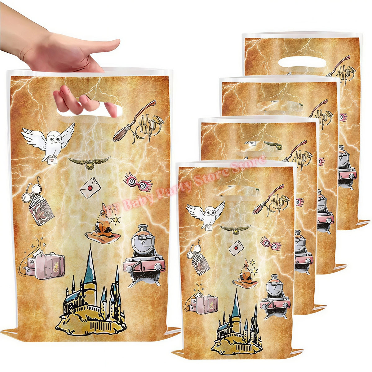 Wizard Theme Birthday Party Supplies – Plates, Cups & Balloons