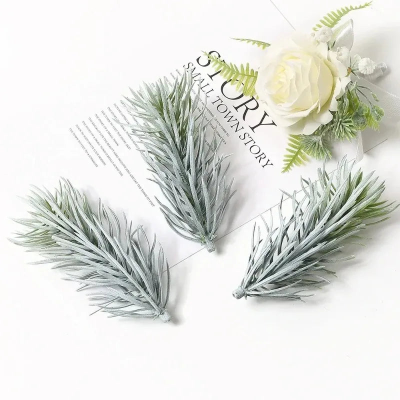 Green Artificial Silk Leaves for DIY Wedding & Party Decor 10Pc Artificial Leaf Decor Babs light green 10Pcs