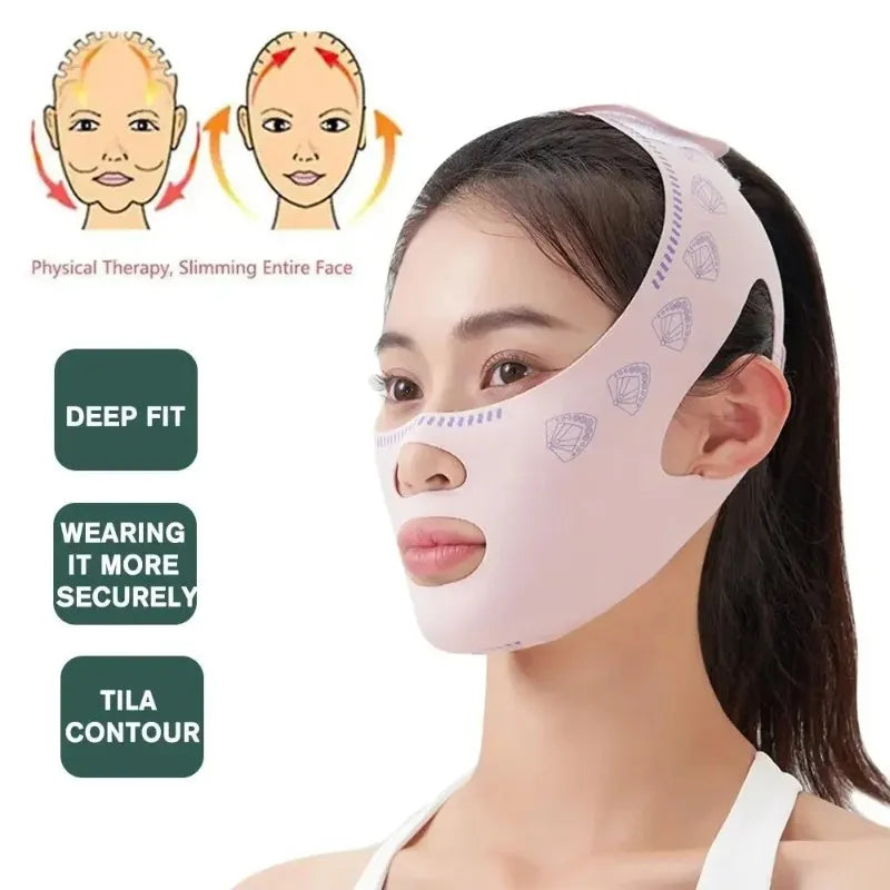 Adjustable Face Lifting Mask – V-Line & Jawline Shaping Tool Facial Shaping Mask Babs