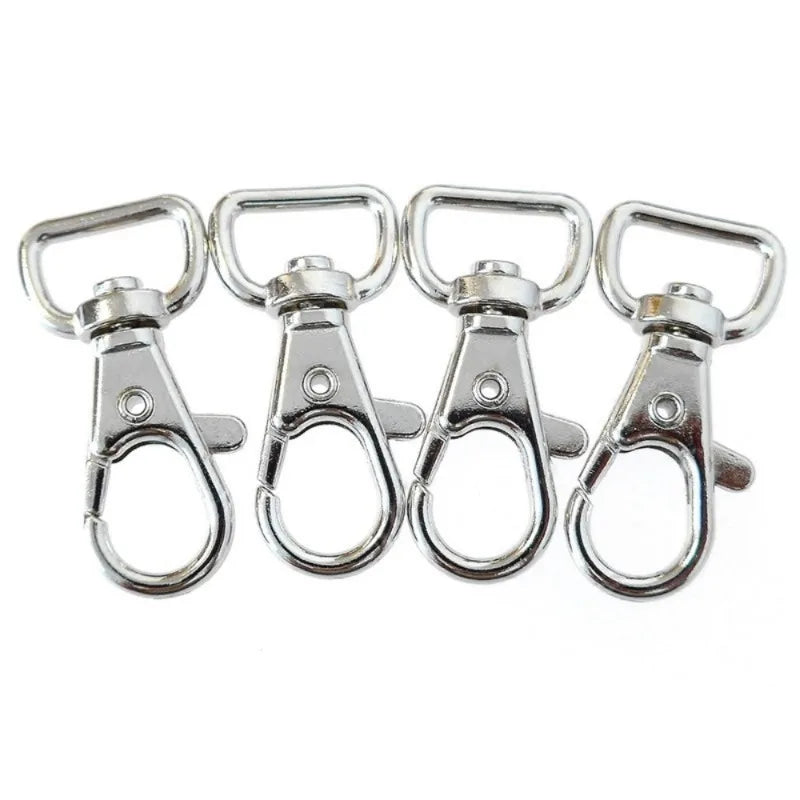10 PCS Stainless Steel Swivel Snap Lobster Clasp Clips Swivel Snap Clips Babs