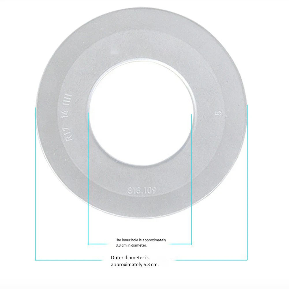 Geberit Cistern Seal Set – Rubber O-Ring & Silicone Gasket Cistern Replacement Gasket Babs