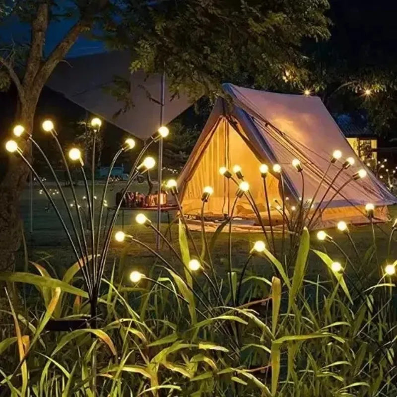 Solar Firefly String Lights – Outdoor Garden & Lawn Décor Solar Garden Lights Babs